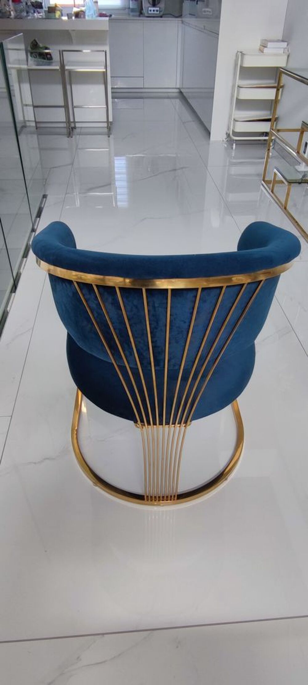 Chaise velours anti taches Meubles