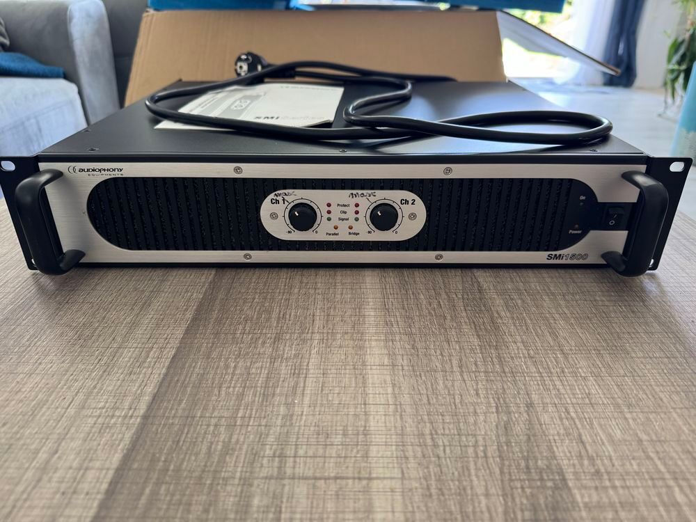 Amplificateur Audiophony SMI 1500 comme neuf. Audio et hifi