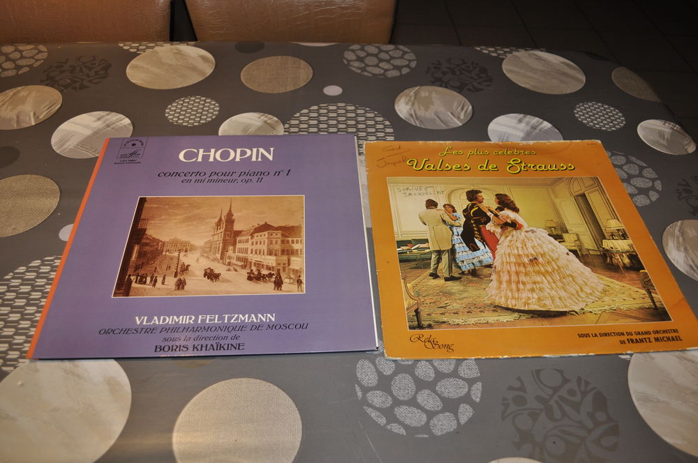 33 tours, vinyle. Chopin concerto pour piano 1 CD et vinyles