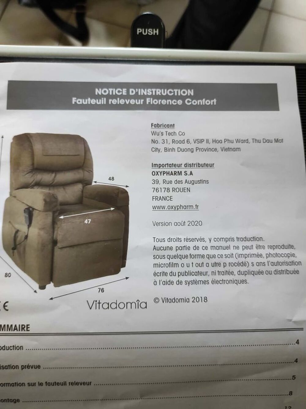 Fauteuil electrique Meubles