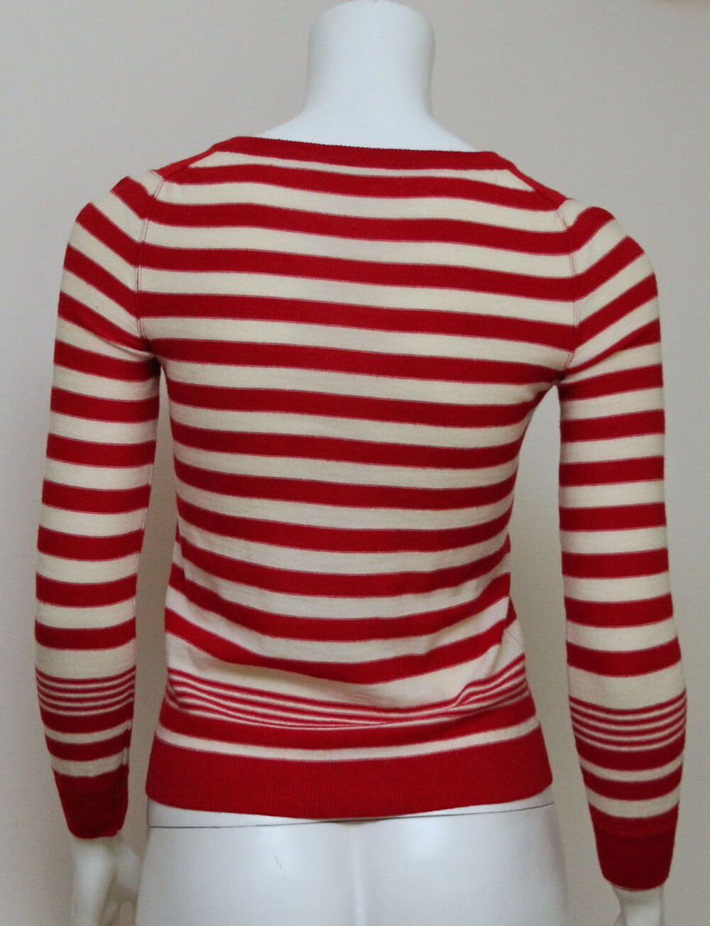 Pull cardigan rouge SONIA RYKIEL T.36 Vêtements