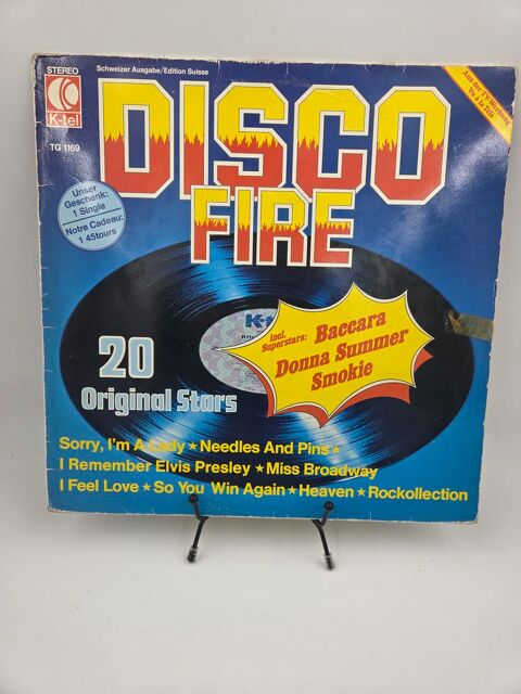 Vinyle 33 tours Disco Fire : 20 Original Stars 5 Vulbens (74)