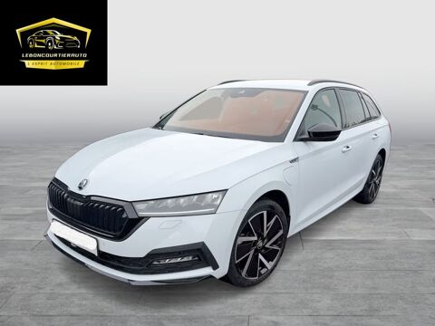 Skoda Octavia Combi 1.4 TSI PHEV iV 204 ch DSG6e Sportline 2023 occasion Saint-Jean-de-Bournay 38440