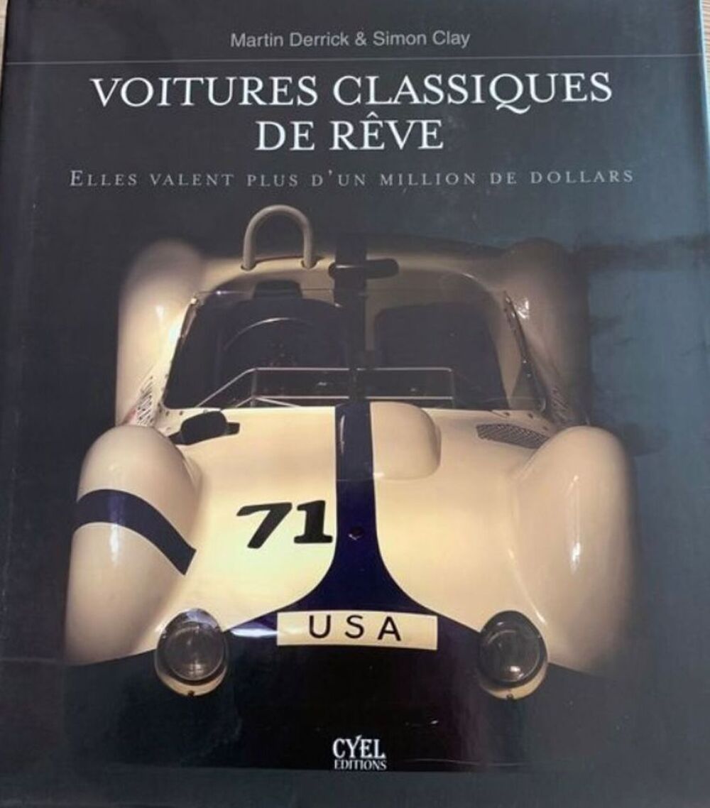 voitures classiques de r&ecirc;ve Livres et BD