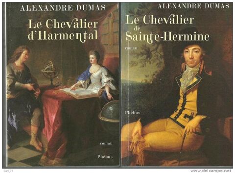 DUMAS :  Les Chevaliers de Sainte Hermine et d'Harmental 12 Montauban (82)