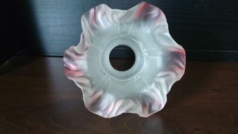 Abat-jour - Tulipe vintage en verre 17 Issoire (63)