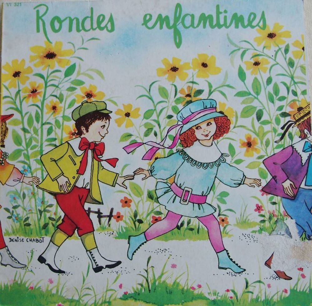 Vinyl RONDES ENFANTINES CD et vinyles