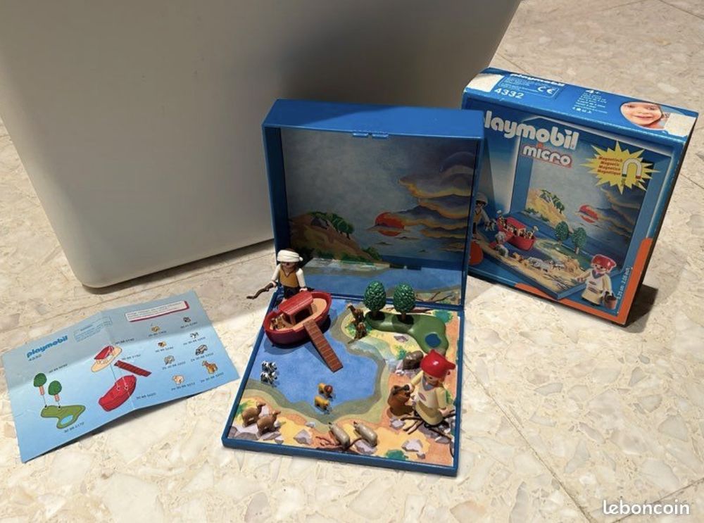 Playmobil Micro 4332 l'arche de No&eacute; Jeux / jouets