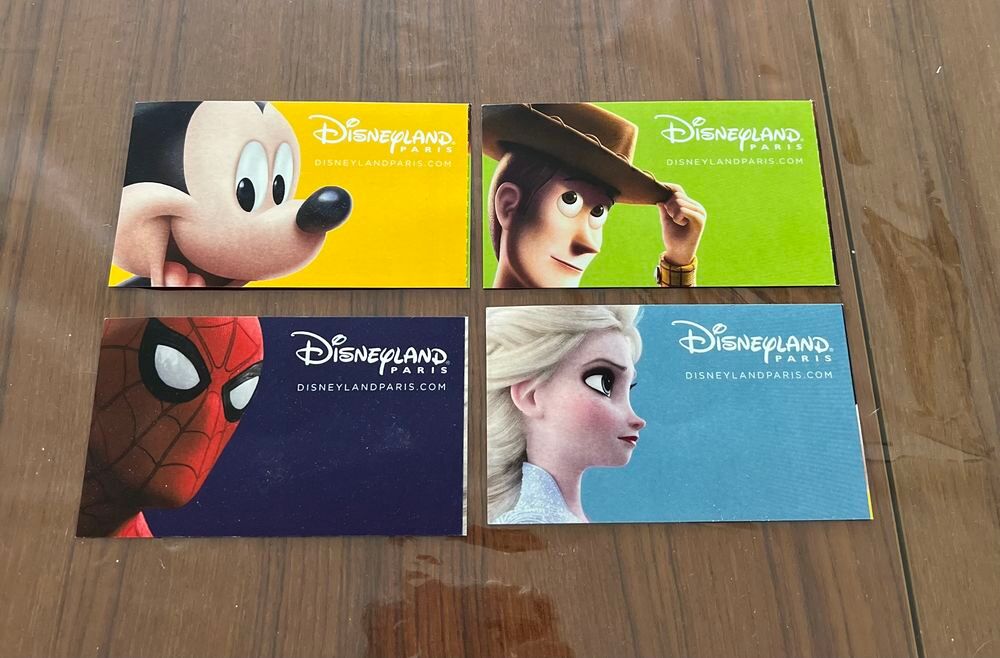 4 billets Disneyland Paris non dat&eacute; Billetterie