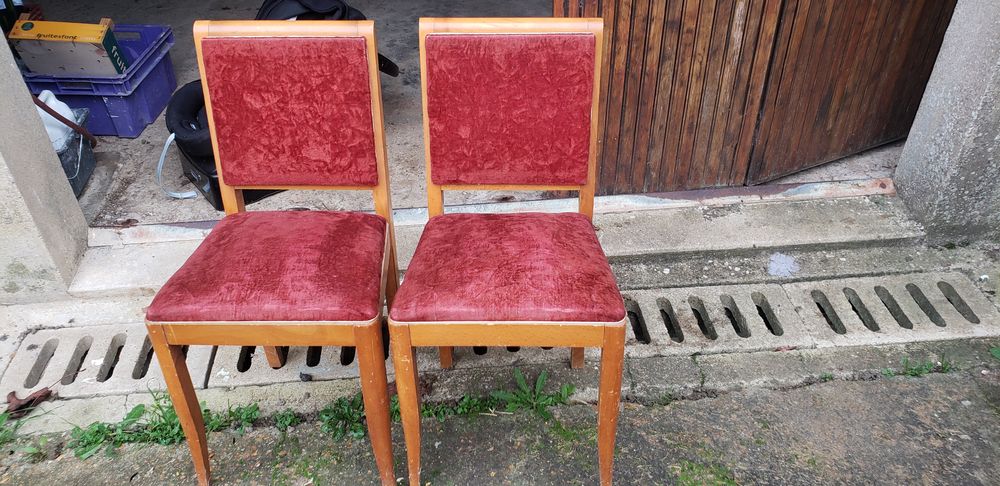 Lot de 2 chaises vintage Meubles