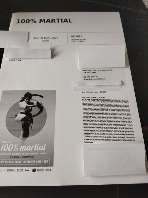 Places de spectacle 35 Parc�-sur-Sarthe (72)