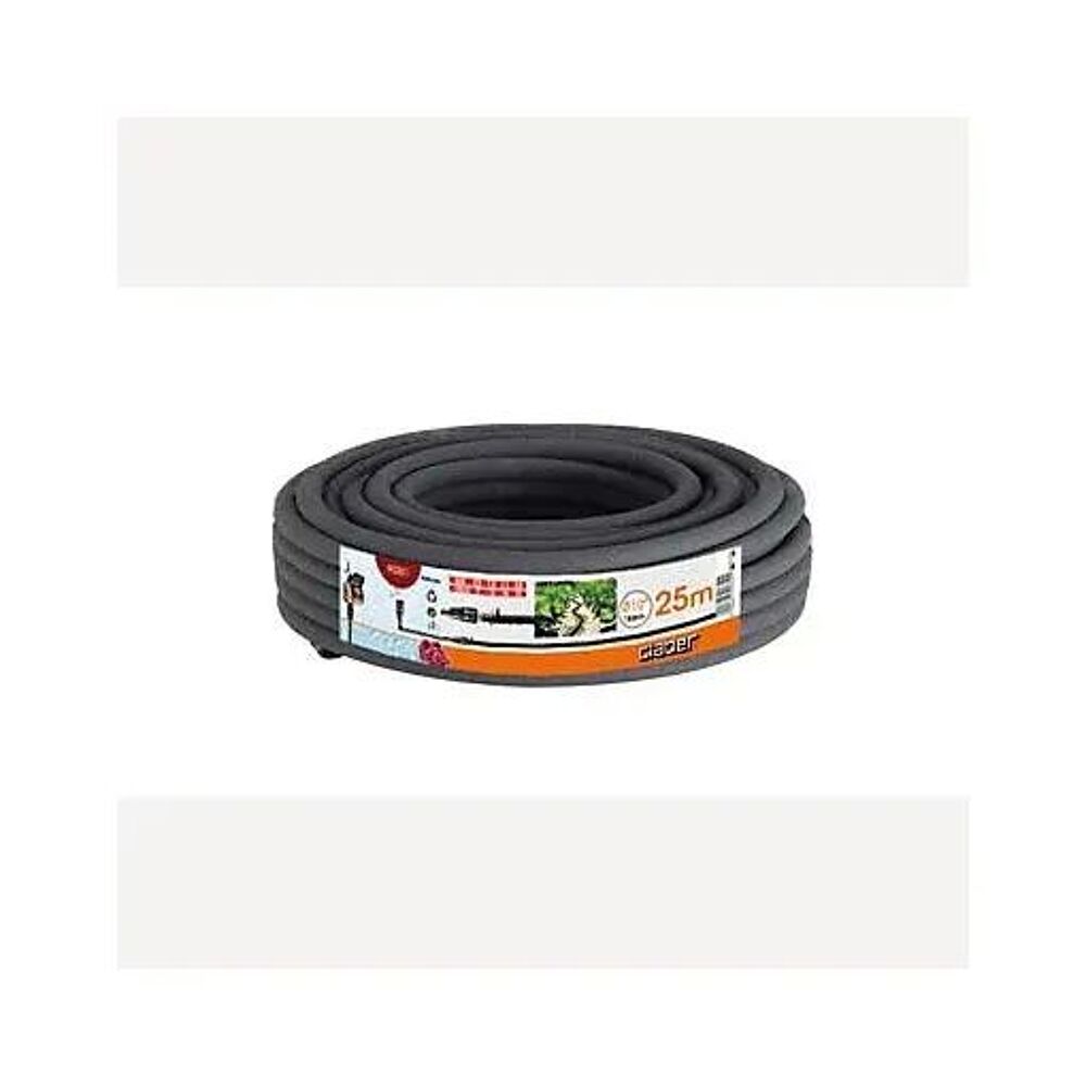 Tuyau d'arrosage poreux L. 25 m x &Oslash; 13-16 mm noir Jardin