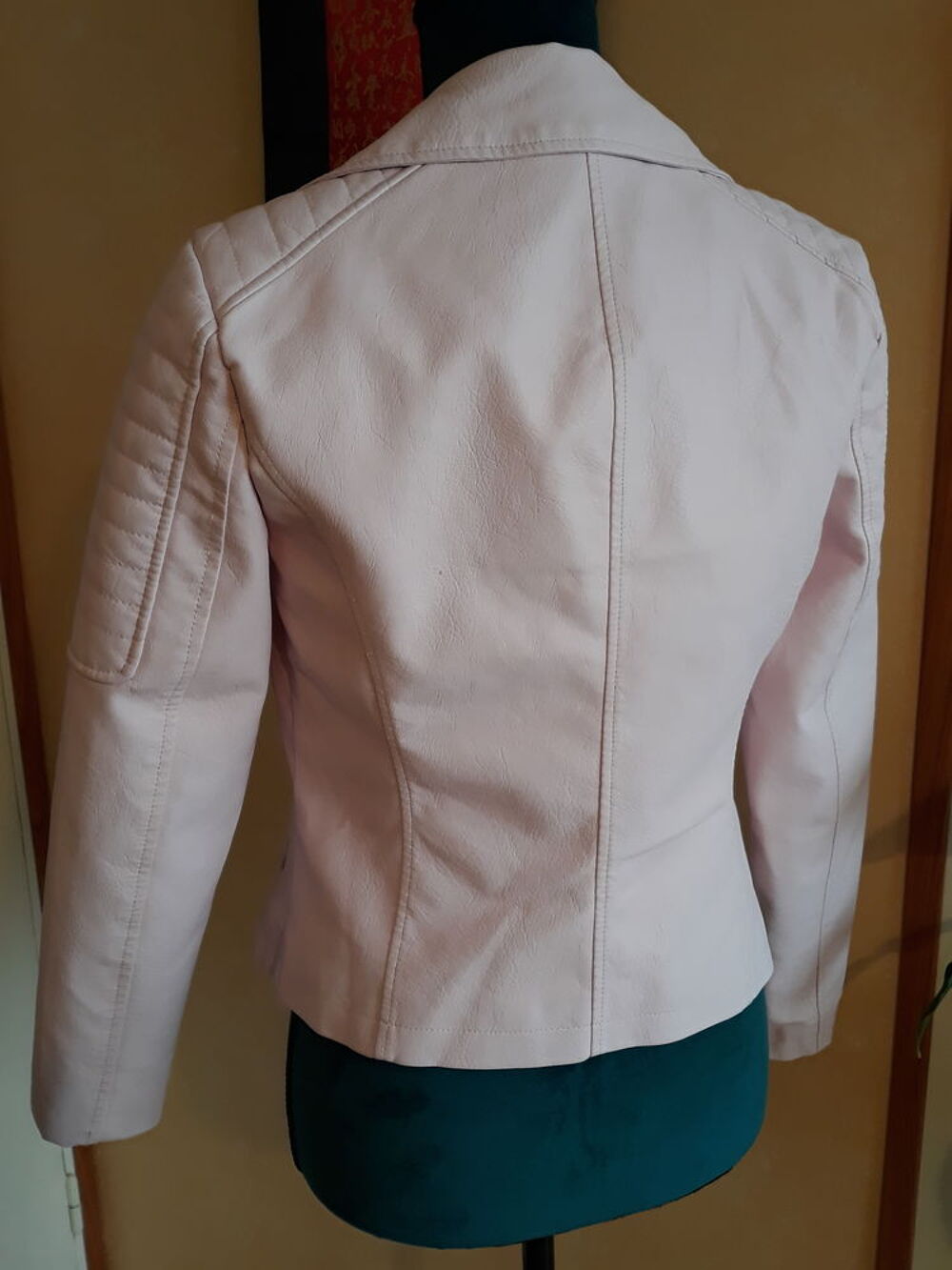 Perfecto rose poudr&eacute; - Noisy May - Taille S Vêtements