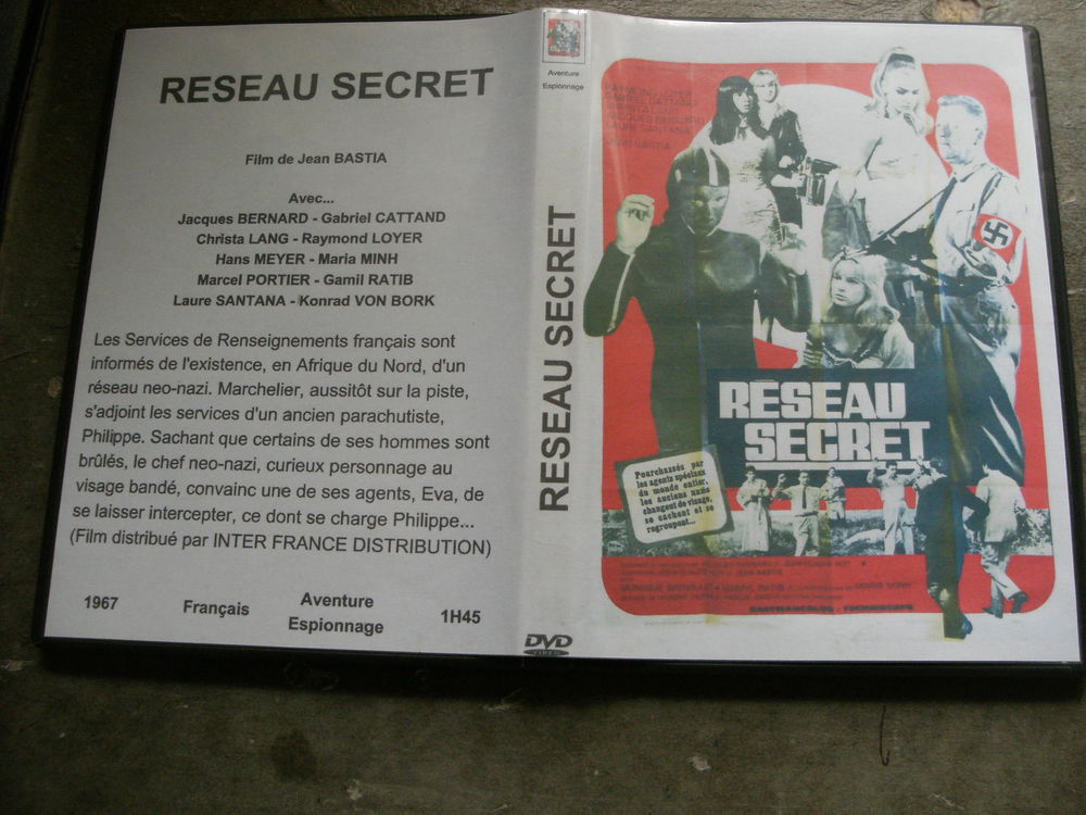 Film : r&eacute;seau secret DVD et blu-ray