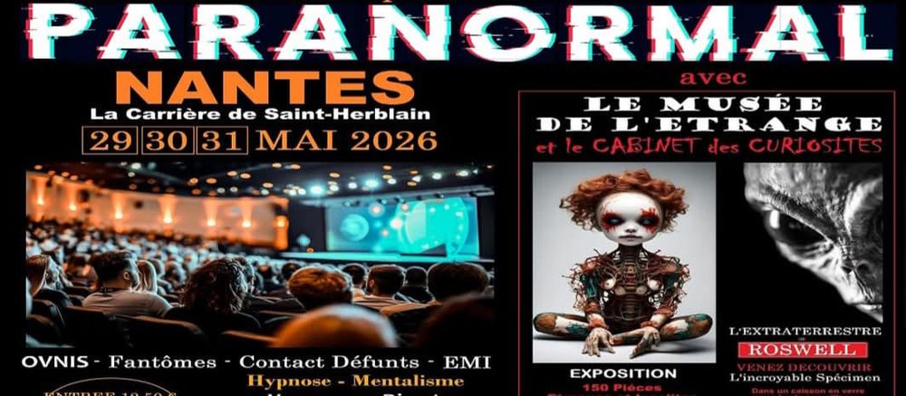 4 pass salon paranormal nantes st Herblain Billetterie