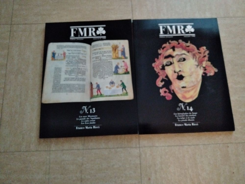 15 REVUES FMR Livres et BD