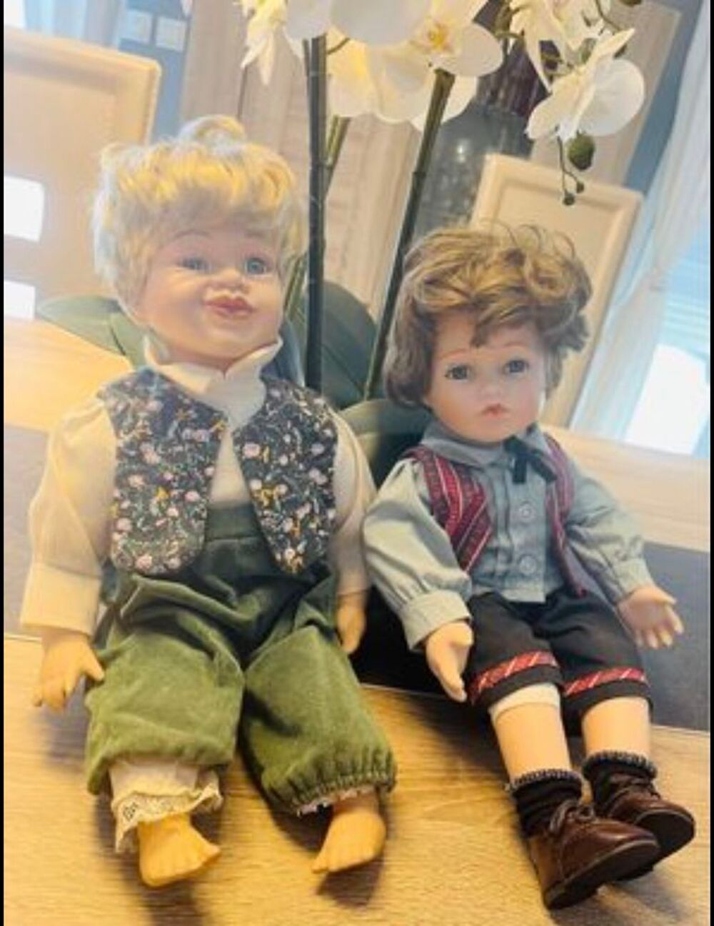 Poup&eacute;es de collection - maison Gilde 