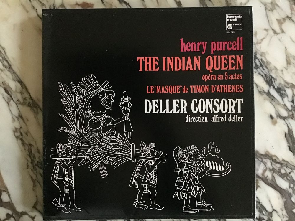 Purcell - The Indian queen CD et vinyles