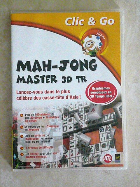 Jeu pour PC Mah-Jong 8 Franqueville-Saint-Pierre (76)