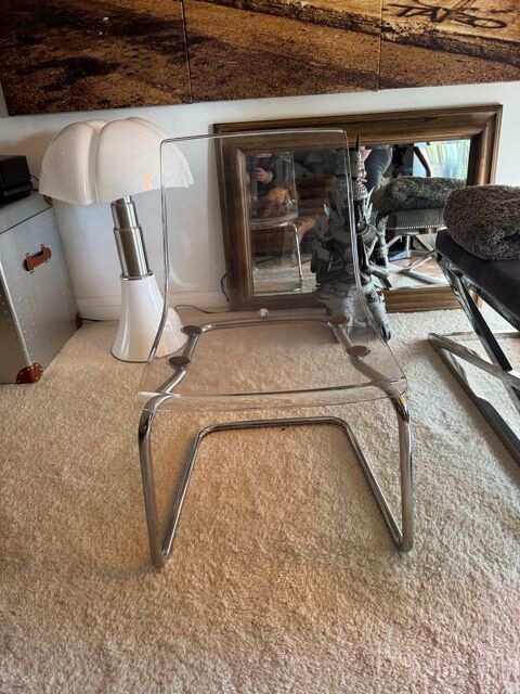 4 chaises transparentes IKEA en plastique 120 Neuilly-sur-Seine (92)