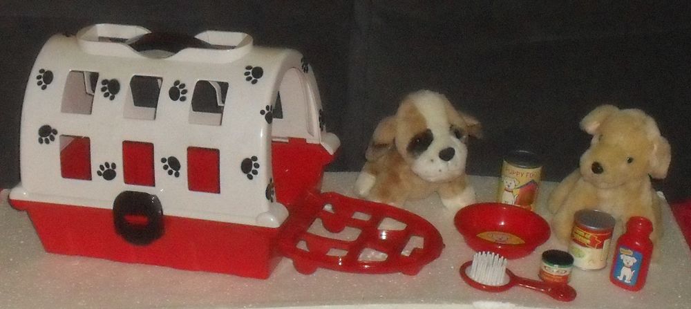 le chien Puppy, un copain, boite de transport et accessoires Jeux / jouets