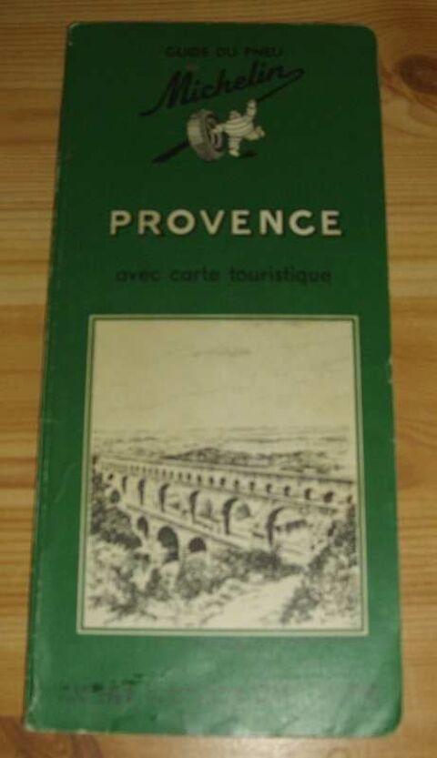 GUIDE MICHELIN  1956 PROVENCE 5 Roissy-en-Brie (77)