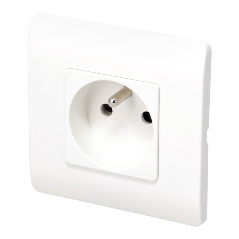 prise murale encastrable 2P + T - Taili Adeo neuf Bricolage