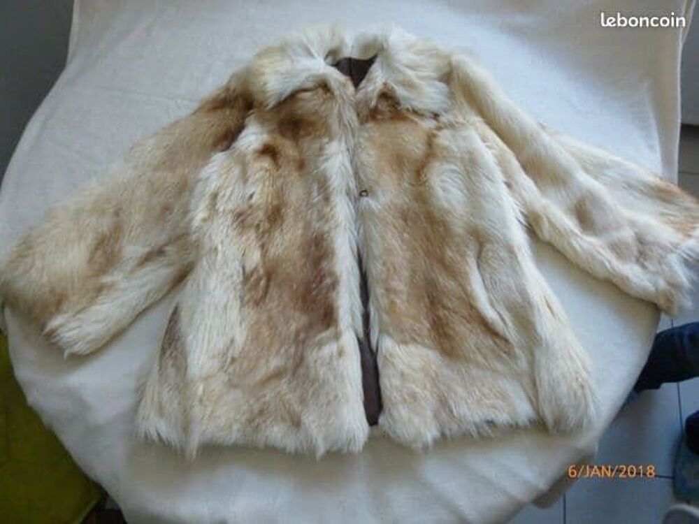 veste fourrure vintage Vêtements