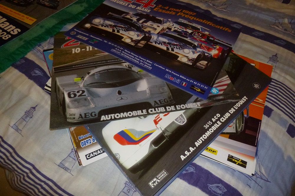 AFFICHES COURSES AUTOMOBILES 
