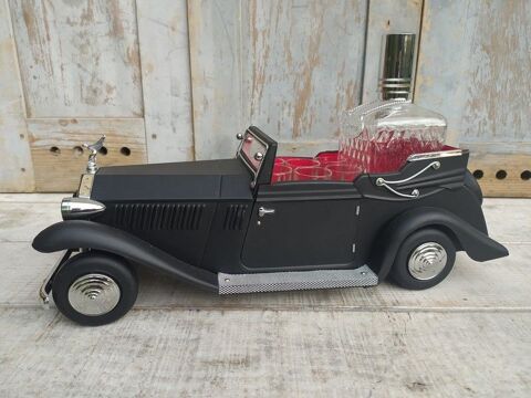 Ancien Service Whisky Voiture Rolls Royce Boite à Musique  180 Loches (37)