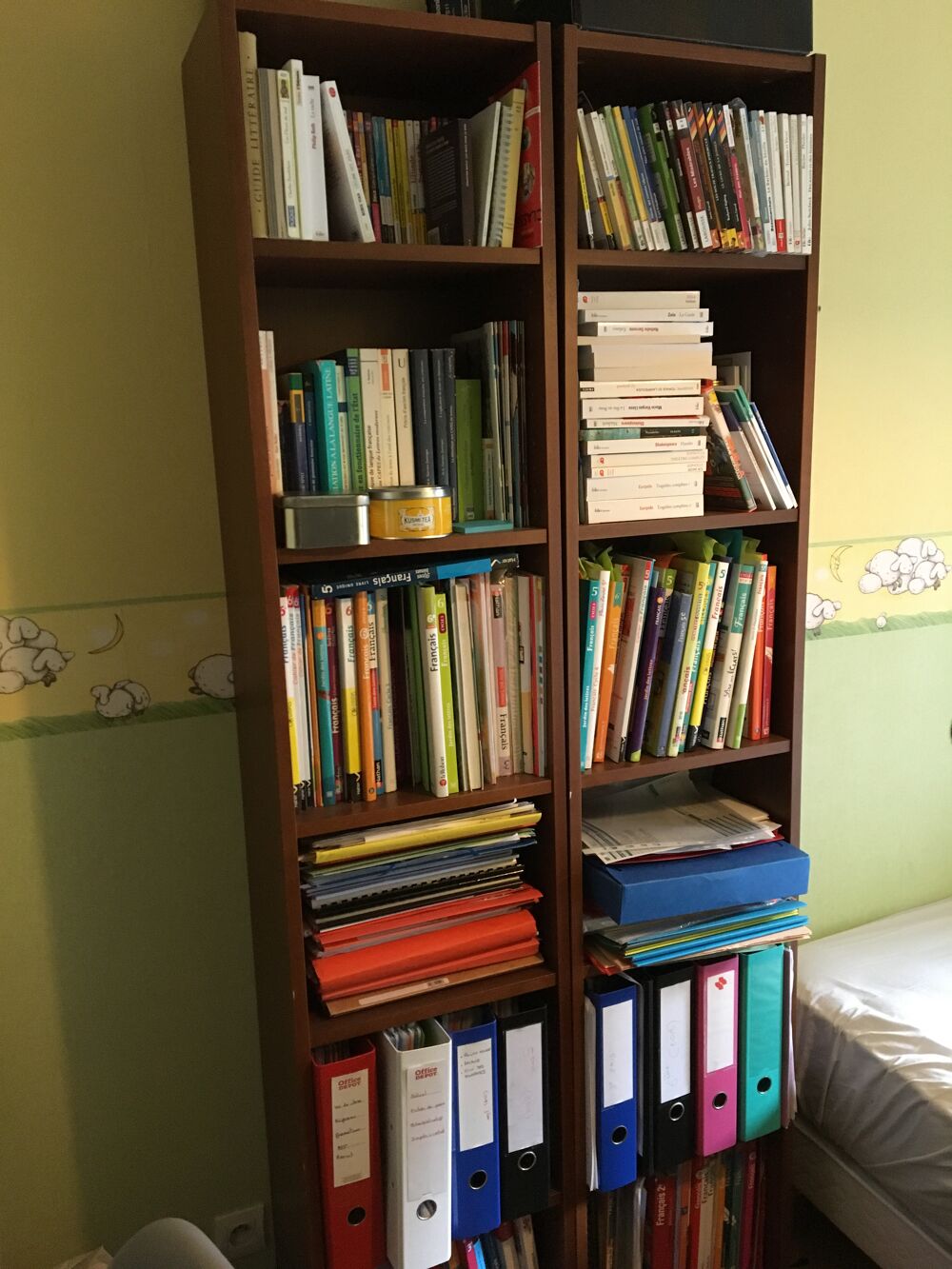 deux biblioth&egrave;ques Billy Meubles