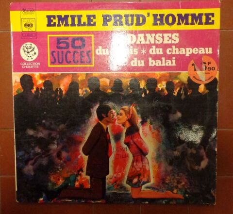 EMILE PRUD'HOMME, ACCORDEON VINYLE 33 TOURS 4 ragny (95)