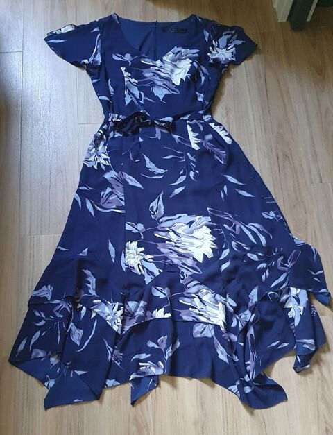 Robe longue bpc bleu marine Betton (35)