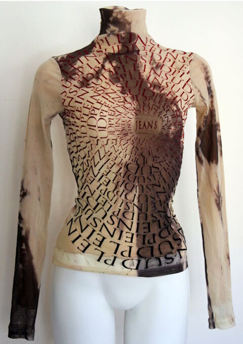 Top mesh beige PLEIN SUD 
T.M ou 38/40 Fr 90 Issy-les-Moulineaux (92)