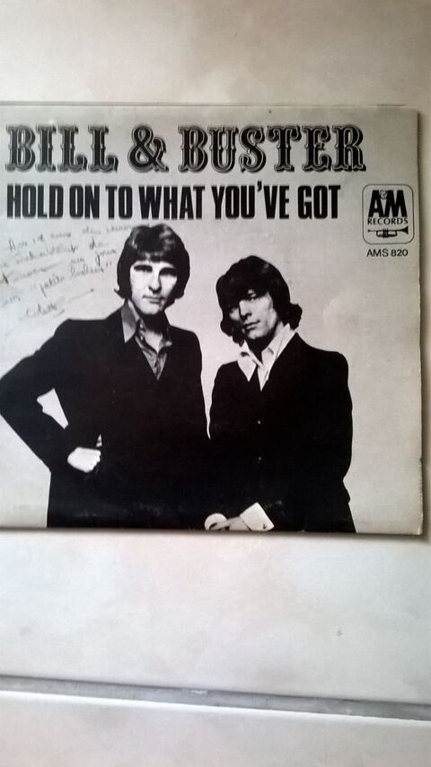 Disque vinyl 45T Bill&Buster 6 Grisolles (82)