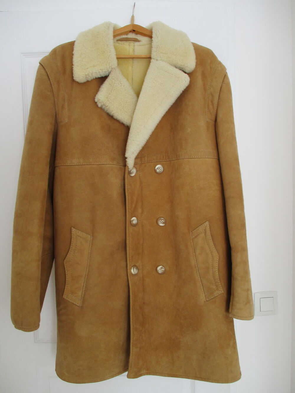 manteau en peau retournee Vêtements