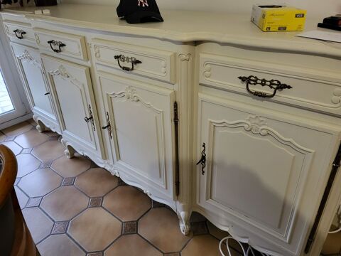 Buffet merisier repeint Beaune Les Mines (87)