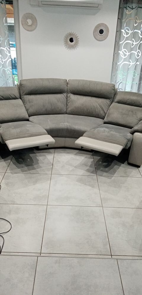 Canap relax + fauteuil fixe Cuir Center  950 Andrzieux-Bouthon (42)