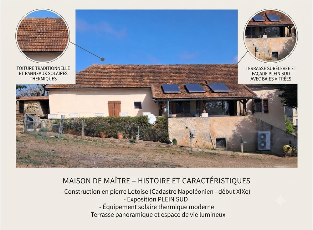 Vente Ferme corps de ferme Catus