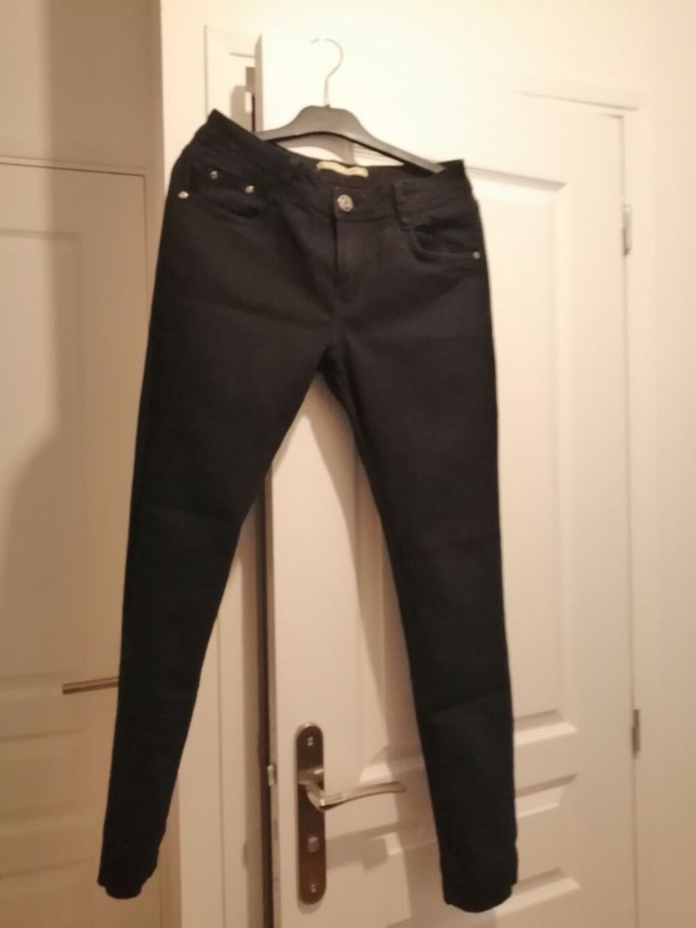 Jean noir femme Vêtements