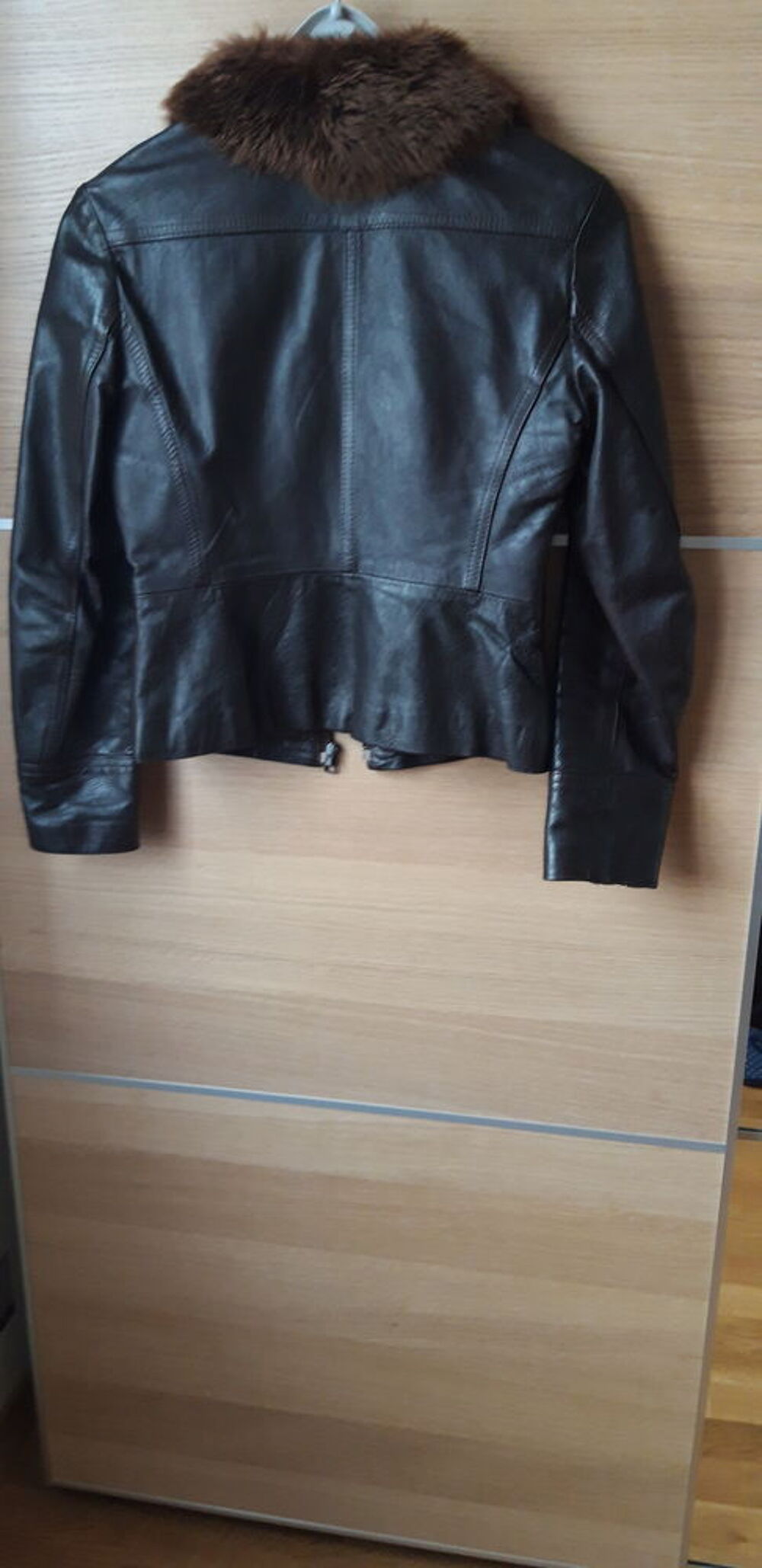 Blouson Cuir Femme Vêtements