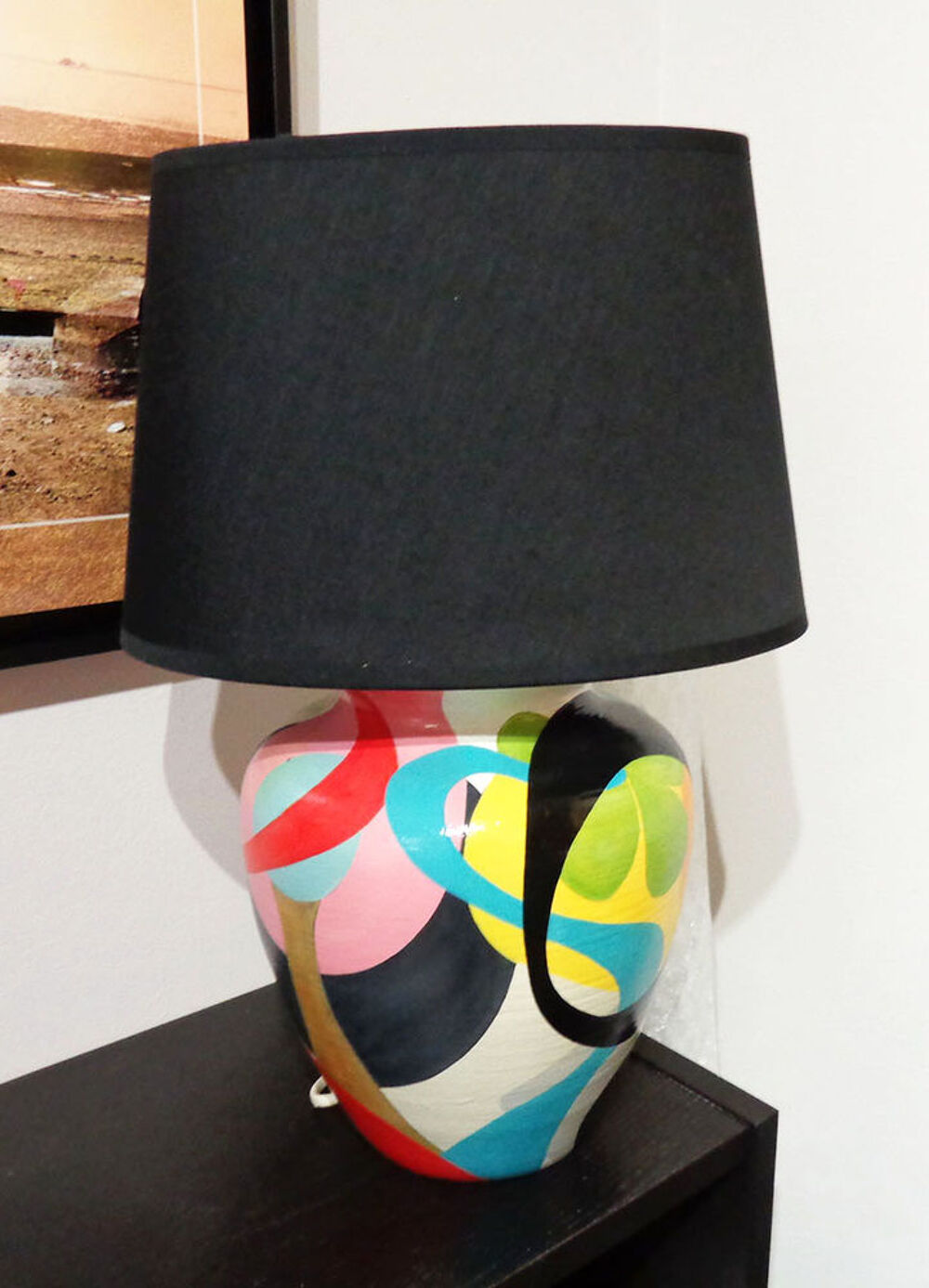 Lampe de Table Design Multicolore Décoration