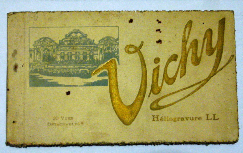 S&eacute;rie cartes postales Vichy 