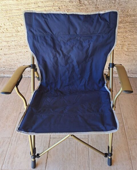 Fauteuil pliant avec accoudoirs et housse de transport Marignane (13)