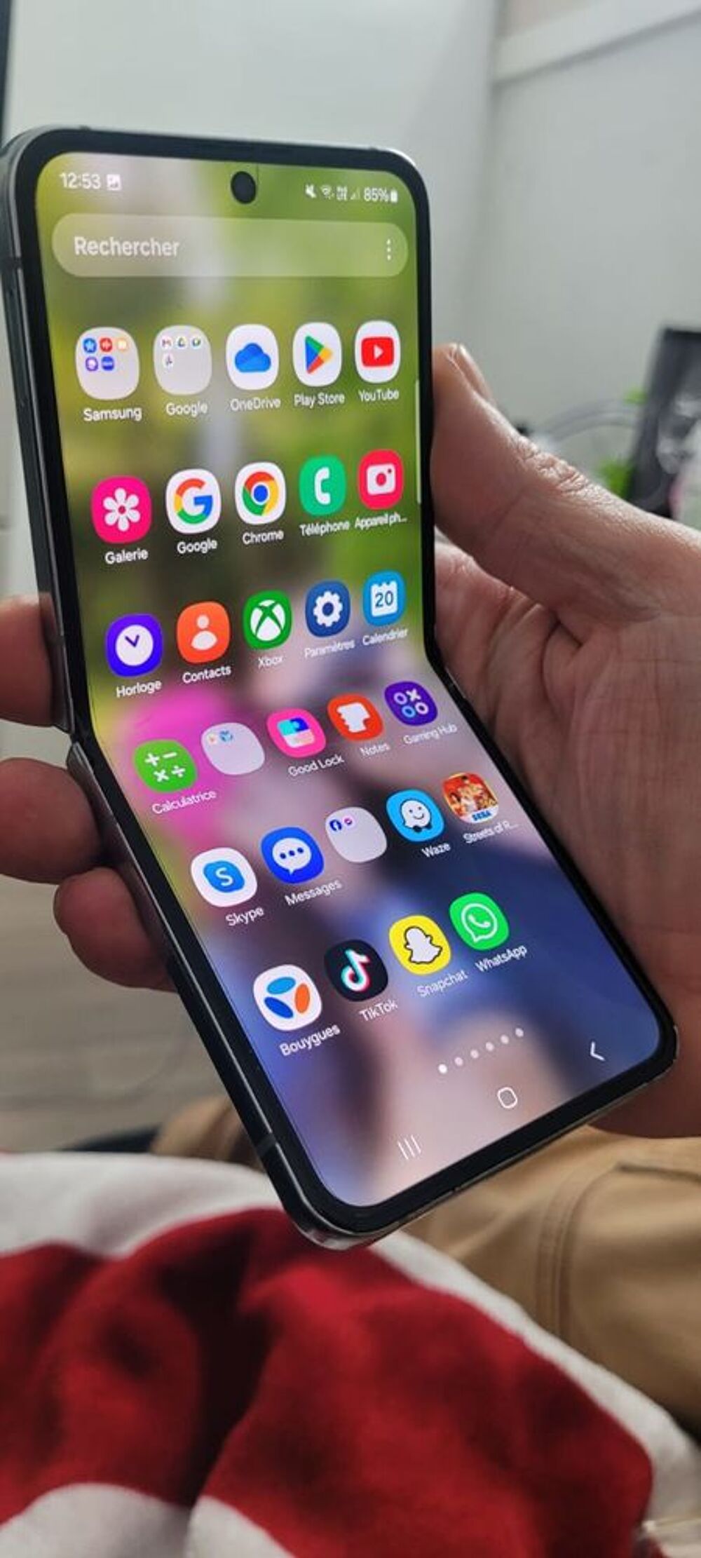 Galaxy Z flip5 256go vert 5G Téléphones et tablettes