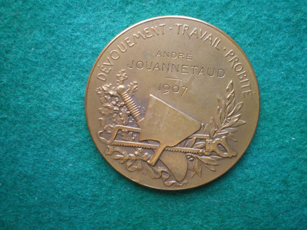 M&eacute;daille du Syndicat de la Boucherie de Paris. 