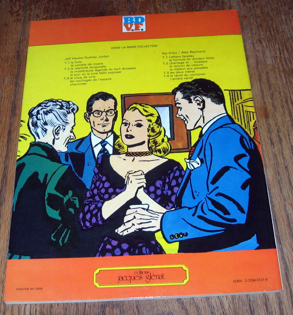 bd Rip Kirby tomes 3/4/10. Livres et BD