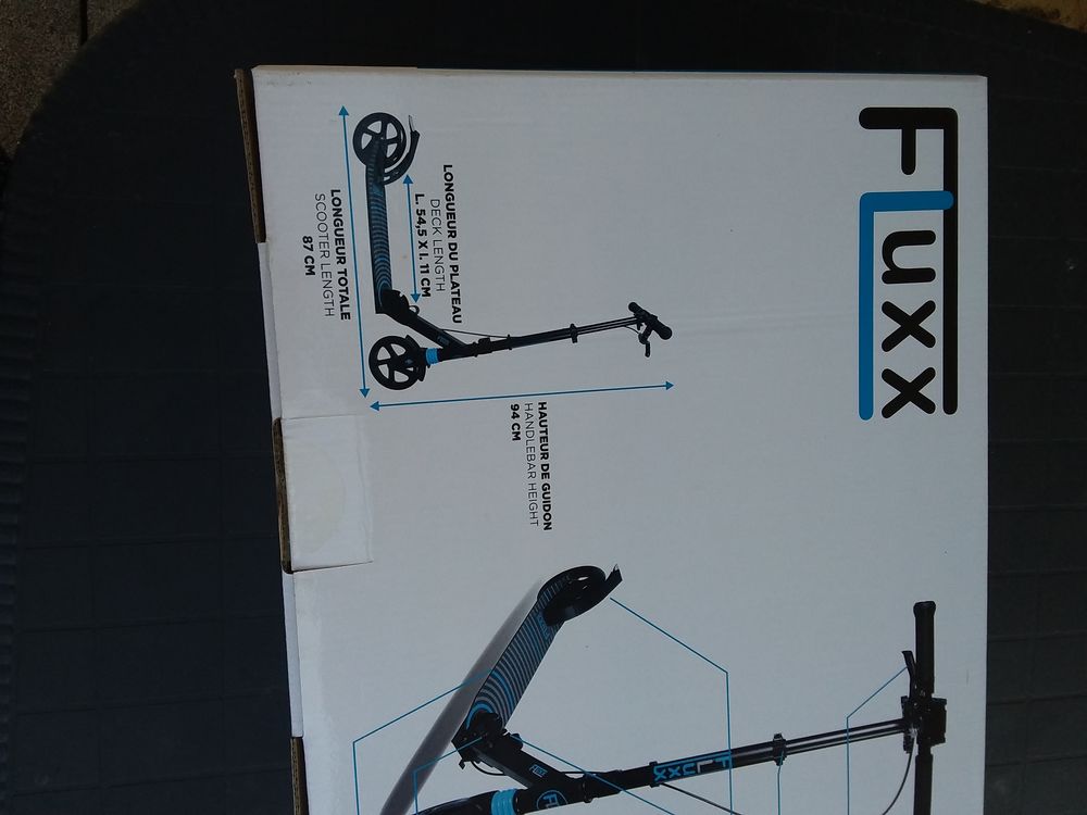 Trotinette adulte fluxx city 180 pliable Sports