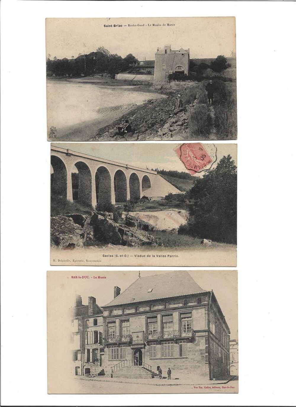 11 CARTES POSTALES ANCIENNES (1) 