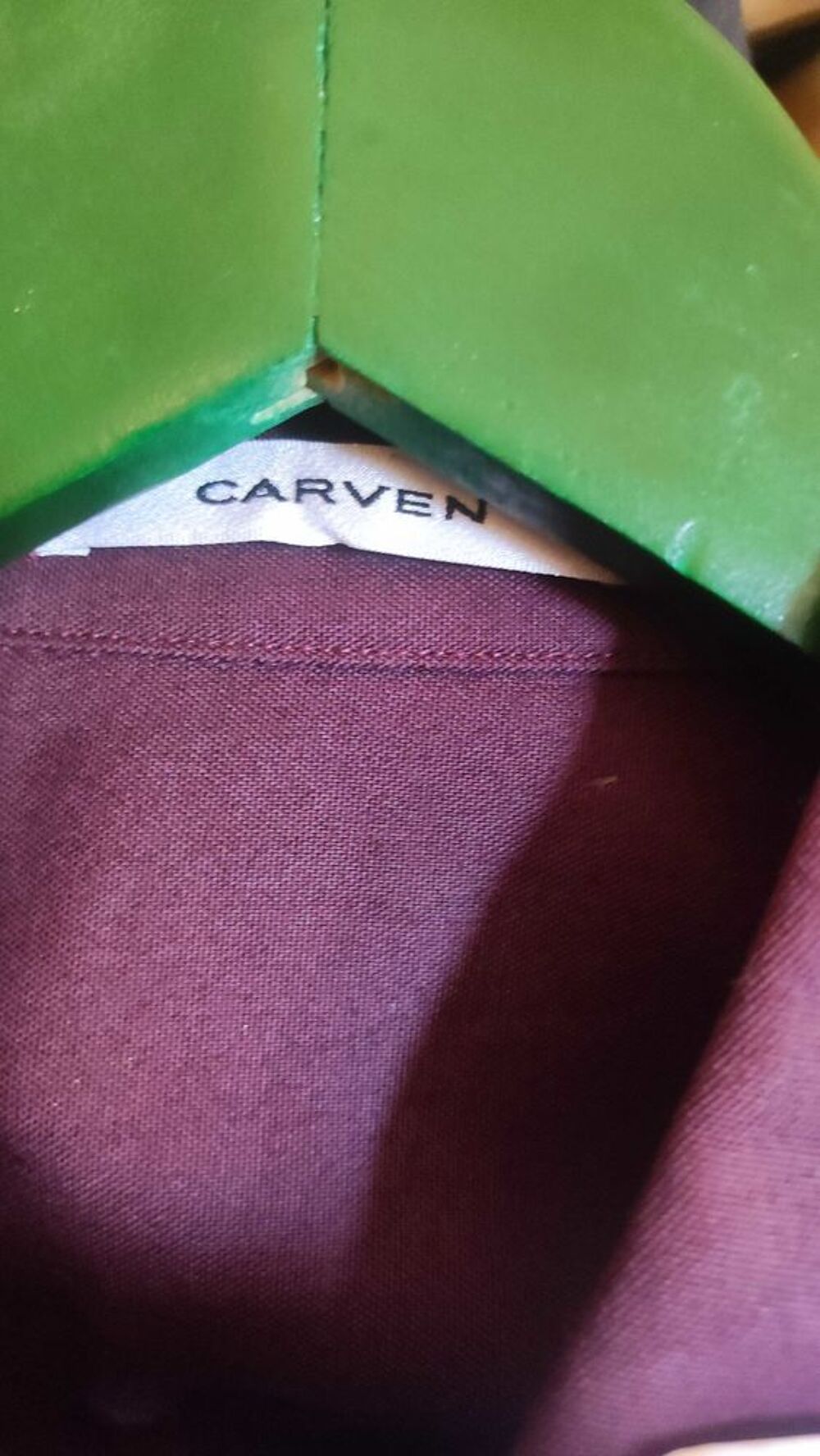 Chemise homme bordeaux Lanvin taille 38 Vêtements